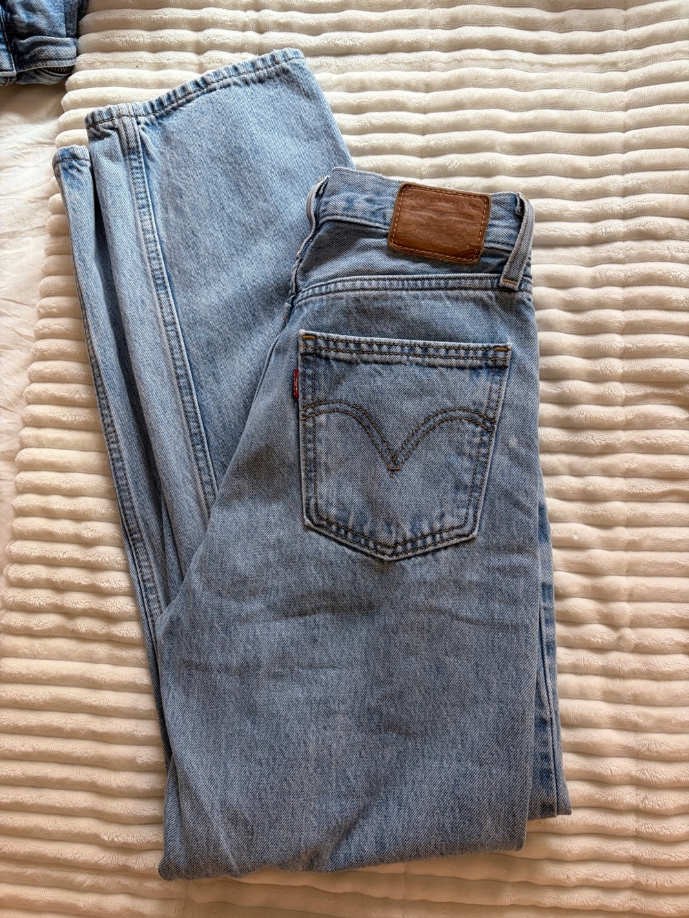 Levi's Light Blue Classic Straight Jeans